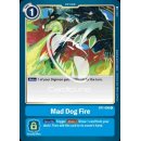 Mad Dog Fire BT1-096 Rare EN Digimon Karte Blau
