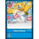 Hearts Attack BT1-099 Playset (4x) EN Digimon Karte Blau