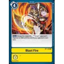 Blast Fire BT1-105 Playset (4x) EN Digimon Karte Gelb