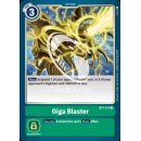 Giga Blaster BT1-111 Rare EN Digimon Karte Grün
