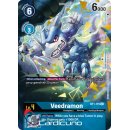 Veedramon BT1-115 Alt Secret Rare EN Digimon Karte Blau