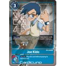 Joe Kido BT2-085 Alt (Box Topper) Rare EN Digimon Karte Blau