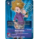 Matt Ishida BT2-090 Alt Rare EN Digimon Karte Lila