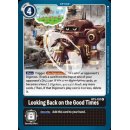 Looking Back on the Good Times BT3-107 Playset (4x) EN Digimon Karte Schwarz