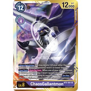 ChaosGallantmon BT5-081 Alt 1 1 SR EN Digimon BT5 Battle Of Omni Sammelkarte