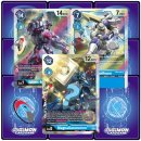 10 blaue Digimon Karten - wie ein Booster inkl. 1 Super...