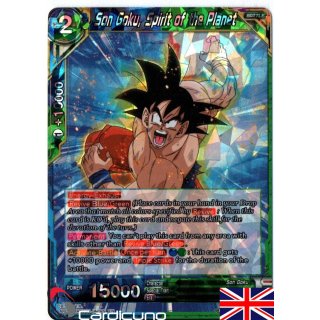 Son Goku, Spirit of the Planet, EN Foil, BT8-118 R