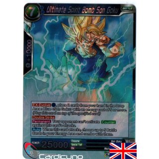 Ultimate Spirit Bomb Son Goku, EN Foil, BT3-034 R