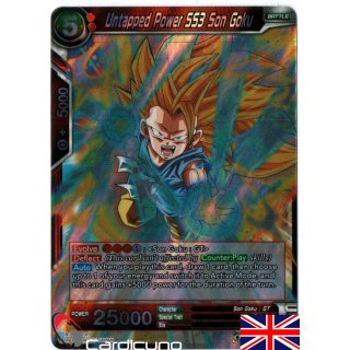 Untapped Power SS3 Son Goku, EN Foil, BT4-004 R