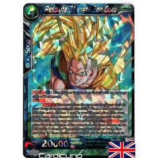 Resolute Strength Son Goku, EN Foil, BT5-030 R