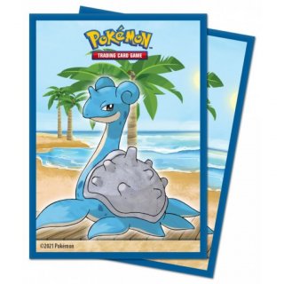 Seaside Deck Protector (Lapras) sleeves for Pokémon (65 Sleeves)