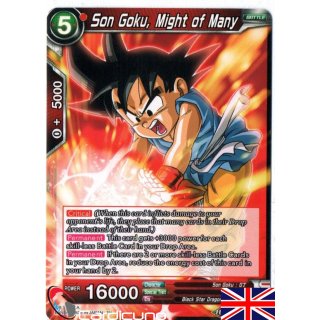 Son Goku, Might of Many, EN, DB1-001 UC