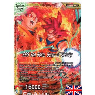 Super Saiyan Son Goku // SSG Son Goku, Surge of Divinity, EN, EX09-03 EX
