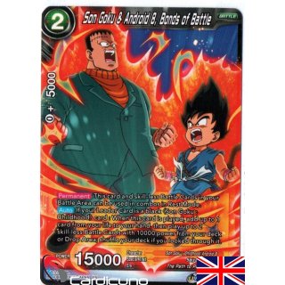 Son Goku & Android 8, Bonds of Battle, EN, EX13-31 EX