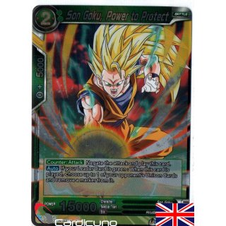 Son Goku, Power to Protect, EN Foil, DB3-053 R