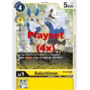 Baluchimon BT6-035 Playset (4x) EN Digimon BT6 Double...