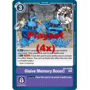 Glaive Memory Boost! BT6-107 Playset (4x) EN Digimon BT6 Double Diamond Sammelkarte