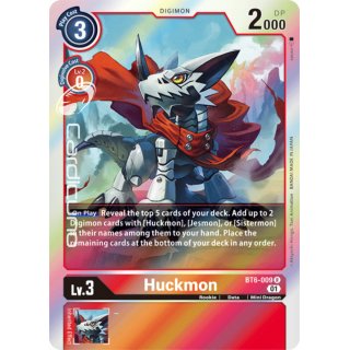 Huckmon BT6-009 EN Digimon BT6 Double Diamond Sammelkarte
