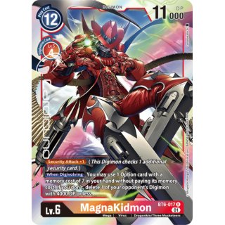 MagnaKidmon BT6-017 EN Digimon BT6 Double Diamond Sammelkarte