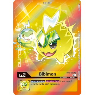 Bibimon BT6-003 AA Alt Alternate Art EN Digimon BT6 Double Diamond Sammelkarte