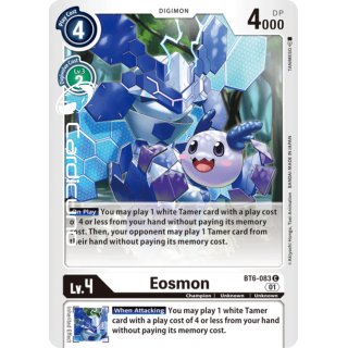 Eosmon BT6-083 EN Digimon BT6 Double Diamond Sammelkarte