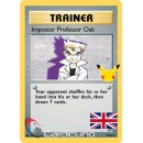 Imposter Professor Oak 73/102 Holo Celebrations Pokémon Sammelkarte Englisch