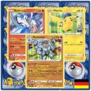 10 Pokemonkarten wie EIN Booster inkl. seltene Rare Holo...
