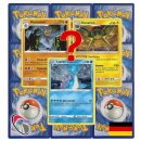 10 deutsche Pokemon Karten wie EIN Booster inkl. seltene...