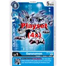 Garurumon EX1-015 Playset (4x) EN Digimon Classic...