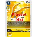 Patamon EX1-024 Playset (4x) EN Digimon Classic Collection EX01