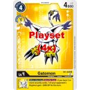 Gatomon EX1-026 Playset (4x) EN Digimon Classic...