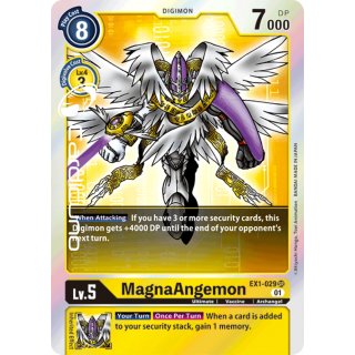 MagnaAngemon EX1-029 Super Rare EN Digimon Classic Collection EX01