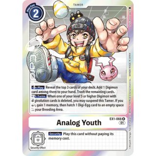 Analog Youth EX1-066 Rare EN Digimon Classic Collection EX01