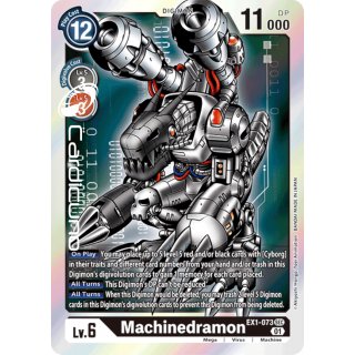 Machinedramon EX1-073 Secret Rare EN Digimon Classic Collection EX01