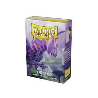 Dragon Shield Small Card Sleeves Matt Orchid Dual