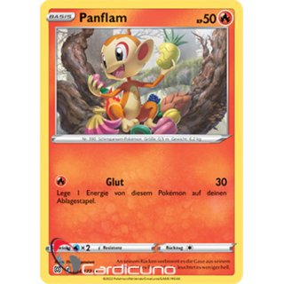 Panflam 024/172  Strahlende Sterne Deutsch Pokémon Sammelkarte