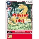 Brachiomon BT7-012 Playset (4x) EN Digimon Next Adventure...