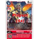Aldamon BT7-014 Playset (4x) EN Digimon Next Adventure...