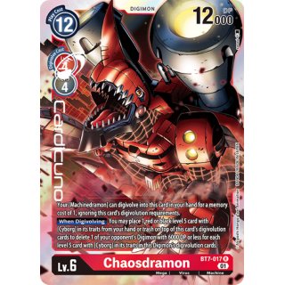 Chaosdramon BT7-017 EN Digimon Next Adventure Sammelkarte