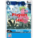 Shellmon BT7-020 Playset (4x) EN Digimon Next Adventure Sammelkarte