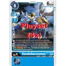 KendoGarurumon BT7-022 Playset (4x) EN Digimon Next Adventure Sammelkarte