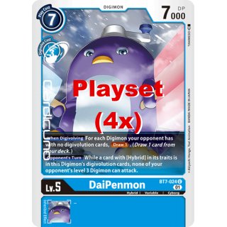 DaiPenmon BT7-024 Playset (4x) EN Digimon Next Adventure Sammelkarte