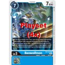 Beowolfmon BT7-025 Playset (4x) EN Digimon Next Adventure Sammelkarte