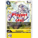 Kazemon BT7-035 Playset (4x) EN Digimon Next Adventure Sammelkarte