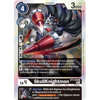 SkullKnightmon BT7-058 EN Digimon Next Adventure Sammelkarte