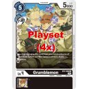 Grumblemon BT7-060 Playset (4x) EN Digimon Next Adventure...