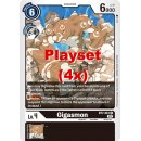 Gigasmon BT7-061 Playset (4x) EN Digimon Next Adventure Sammelkarte