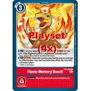 Flame Memory Boost! BT7-092 Playset (4x) EN Digimon Next Adventure Sammelkarte