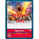 Giga Storm BT7-094 Playset (4x) EN Digimon Next Adventure...