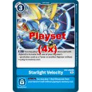 Starlight Velocity BT7-096 Playset (4x) EN Digimon Next Adventure Sammelkarte